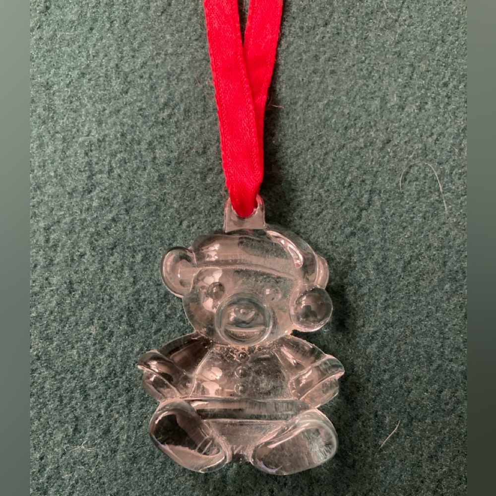 Tiffany & Co crystal teddy bear ornament - Picture 4 of 7